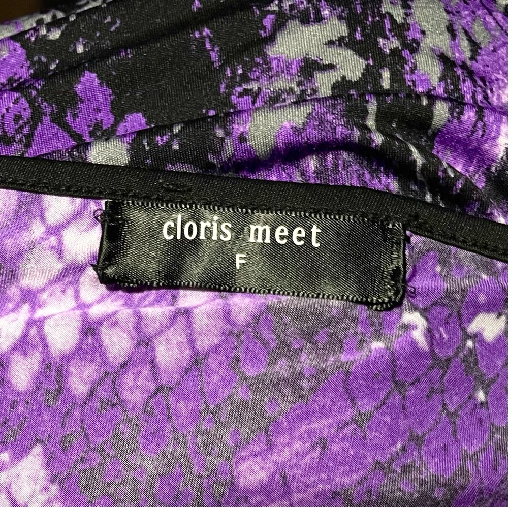 Y2K Black and Purple Summer Top - Picture 4 of 4